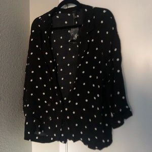 Polkadot cardigan